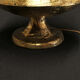 Lamp artisanal gold brutaliste