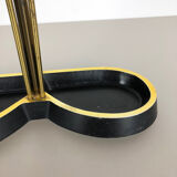 Original Midcentury Metal Brass Umbrella Stand, Germany, 1950s