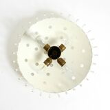 Beautiful large mid-century metal ceiling lamp by Emil Stejnar for Rupert N