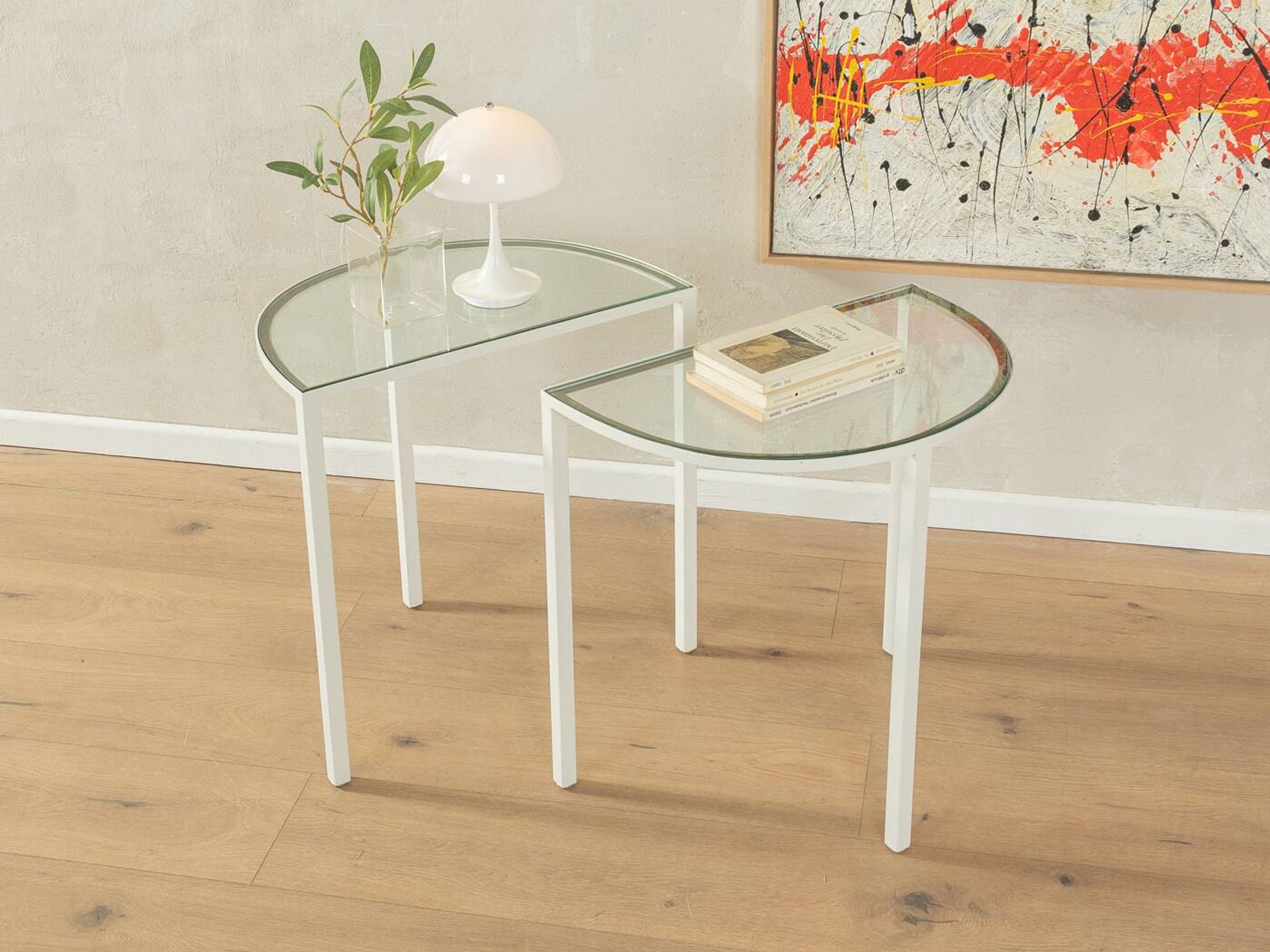 Ensemble de table modulaire des années 80