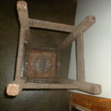 d workshop stool wood 1950