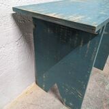 Small rustic pine bench