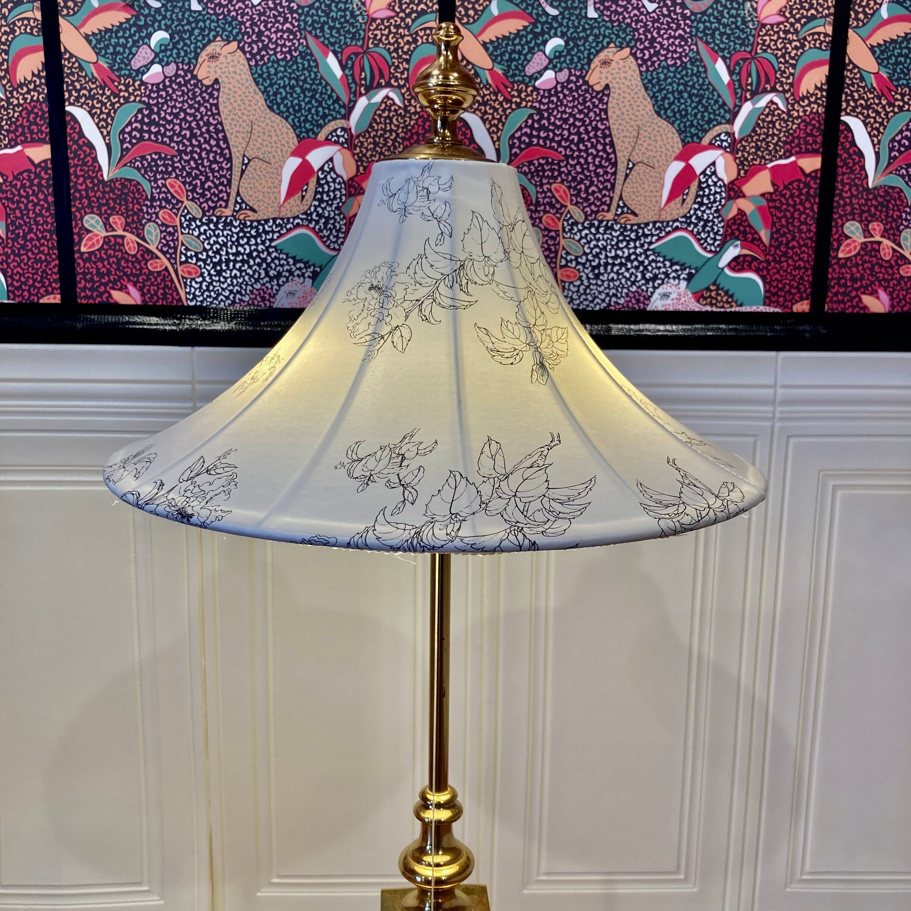 Lampadaire "design 1950".
