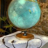Vintage world map