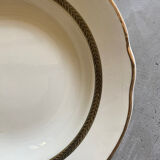 Assiettes creuses terre de fer Sarreguemines