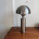 Large brushed metal mushroom lamp - Swedish Design / Upcycling