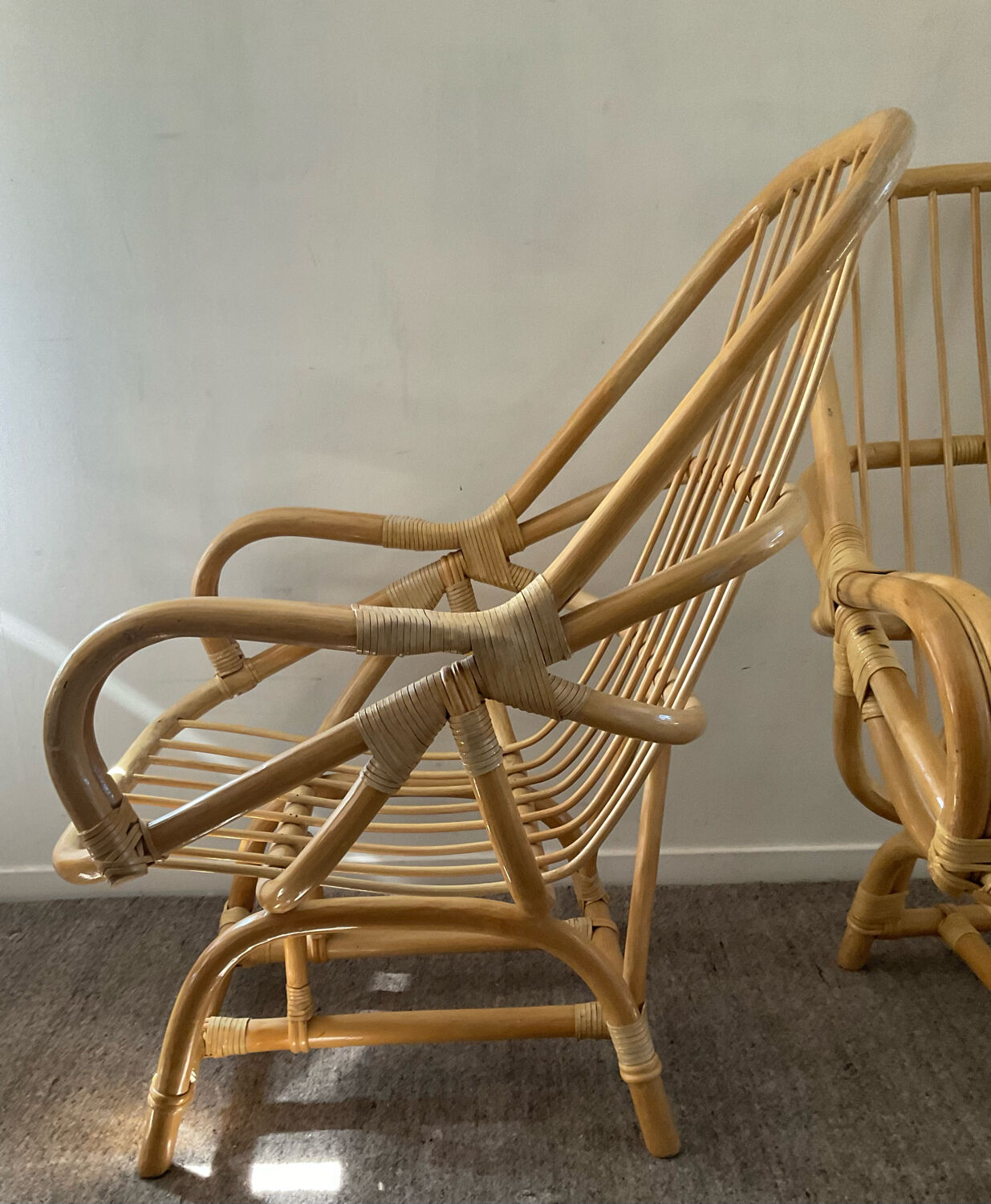 Rattan ensemble from the 70s