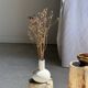 Petite table d'appoint en bois pétrifié cœur noir écorce stries noires et b