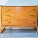 Commode elm vintage design 1980