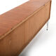 Heinrich Roepstorff Teak and Colored Doors Sideboard 1950s
