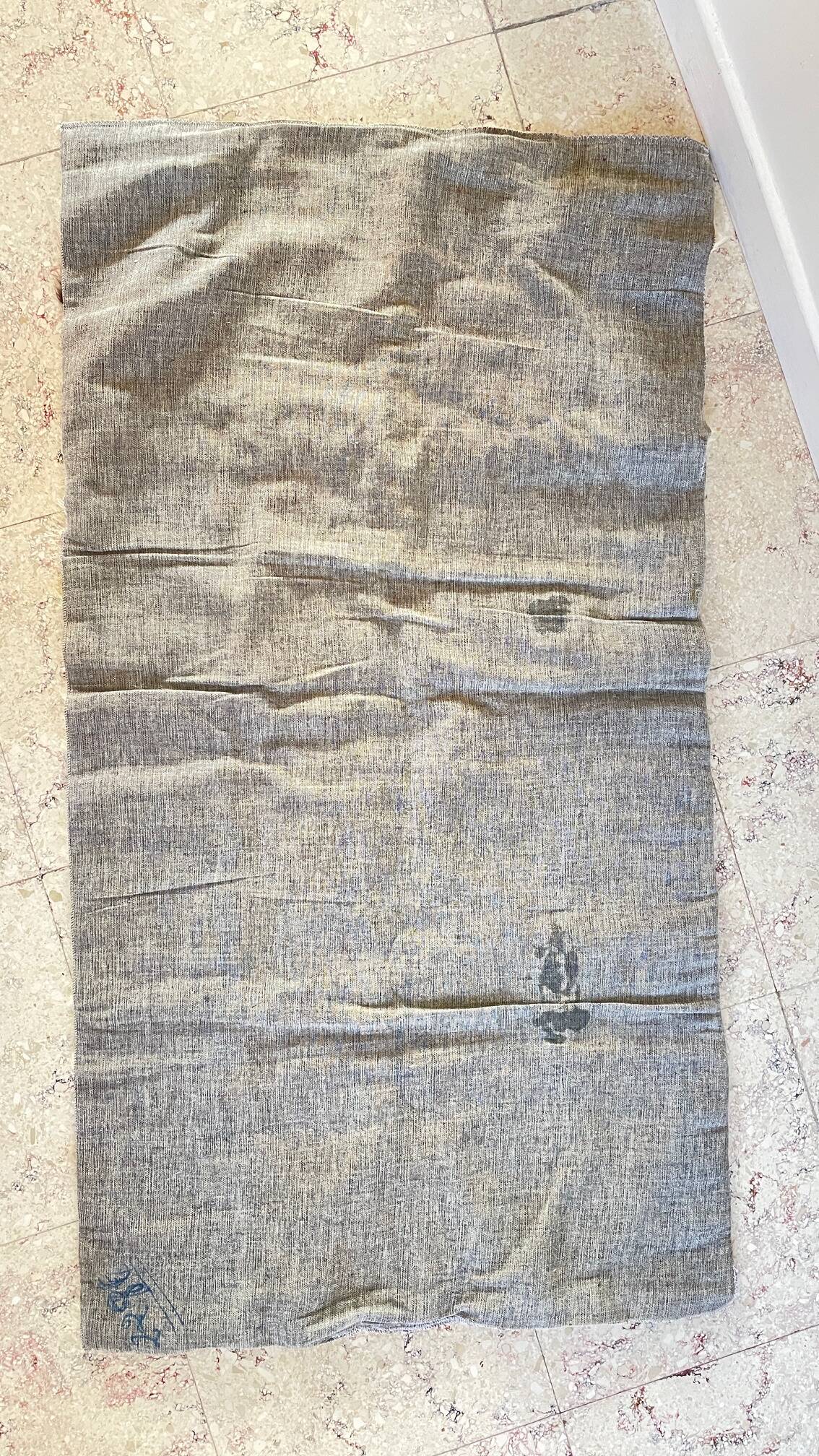 RUG Skin 1970s Beige-Brown - 56 x 107cm