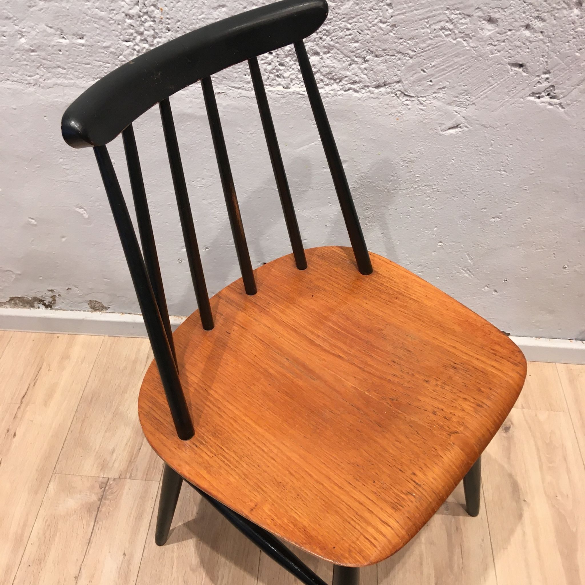 Fanett chair by ilmari Tapiovaara for edsby Verken Sweden 1960