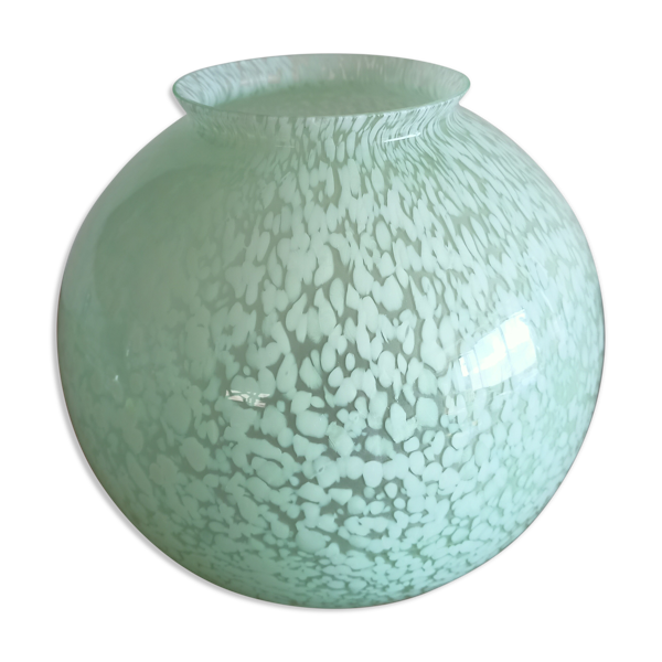 Globe en verre de Clichy pour luminaire