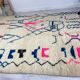 Tapis berbère marocain artisanal 200 x 285 CM