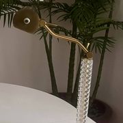 Art Deco desk lamp - vintage notary lamp - Hollywood Regency -
