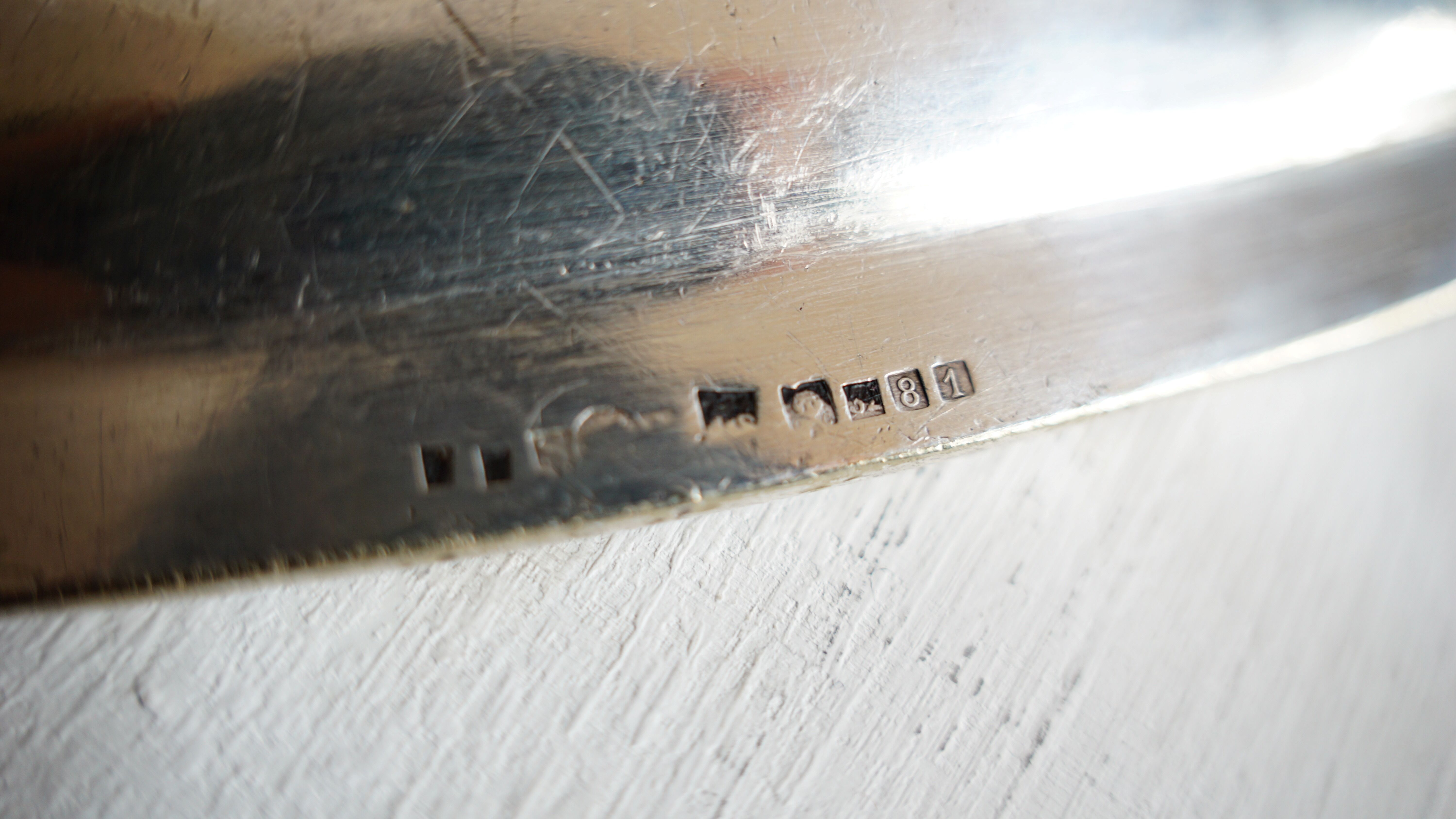 2 silverware serving dishes