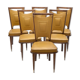 Set de 6 chaises art déco 1940