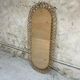 Vintage rattan mirror