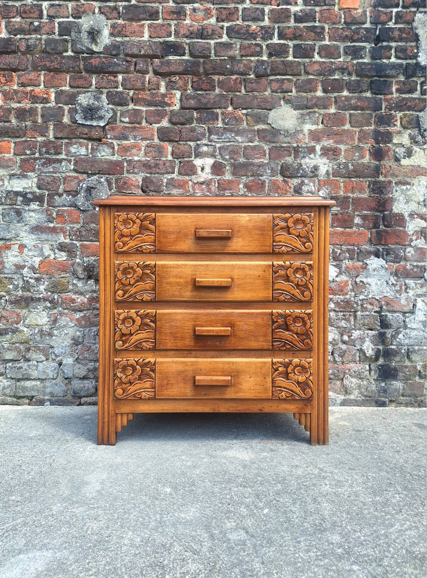 Commode art déco, meuble ancien vintage
