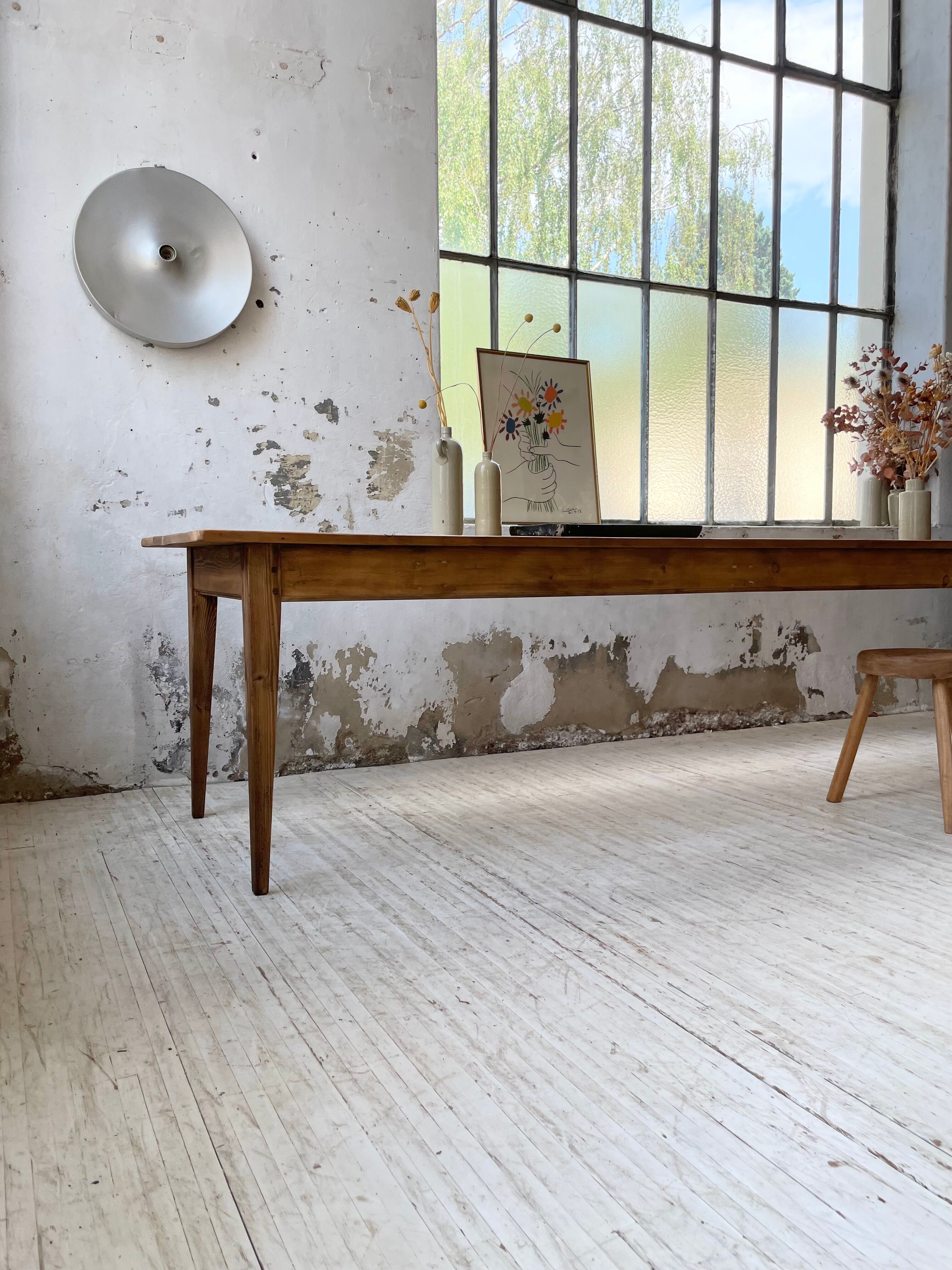 Xxl pine farmhouse table 338cm