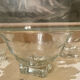 Set of 3 old champagne or cocktail glasses