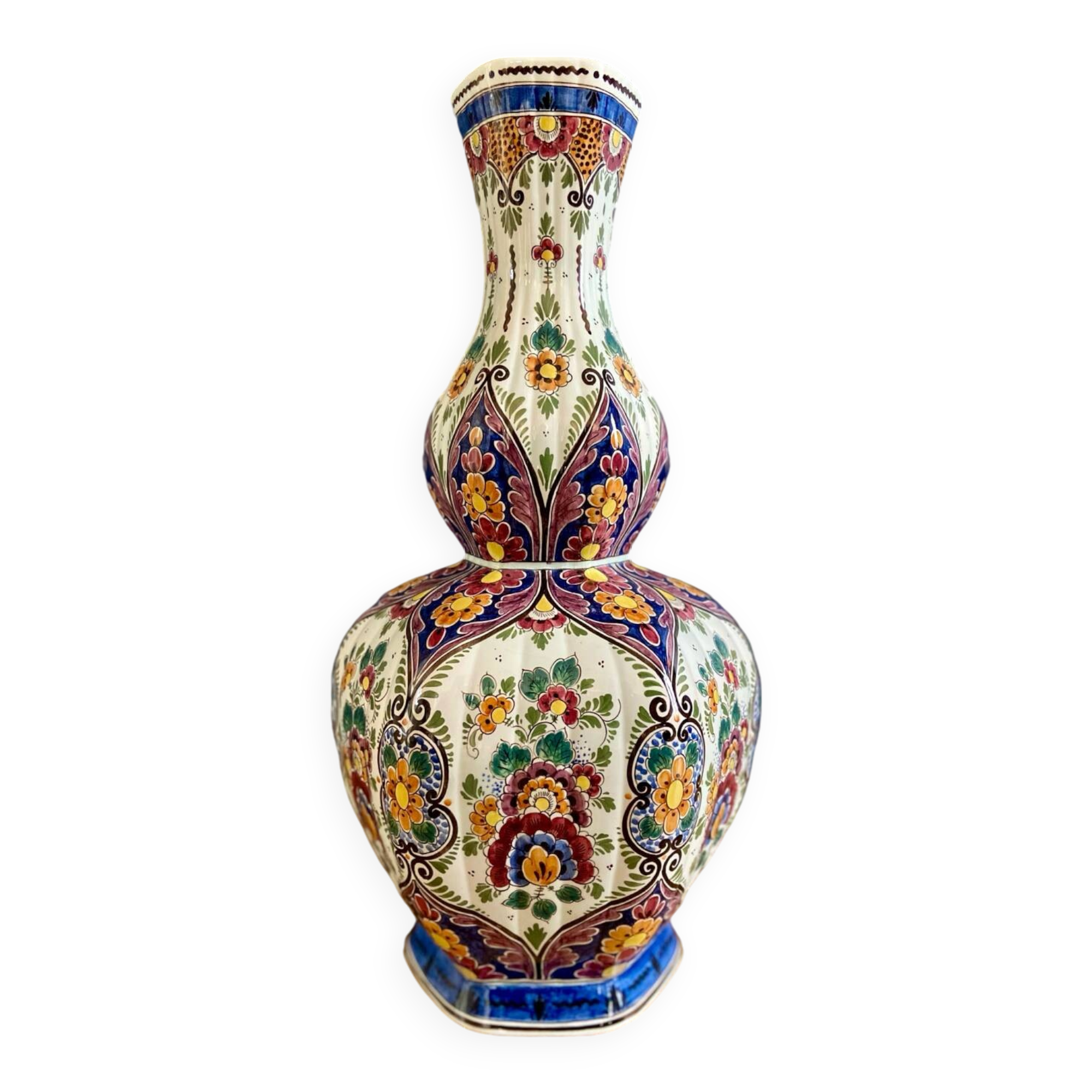 Very large porcelain vase no. 715 Velsen Sassenheim - circa 1950.