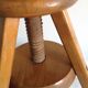 Workshop wooden stool