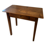 Small pine desk - 1 drawer