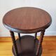 Side table - turned wooden end table
