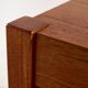 Model 33 teak desk by Christian Linneberg for Chr. Linneberg