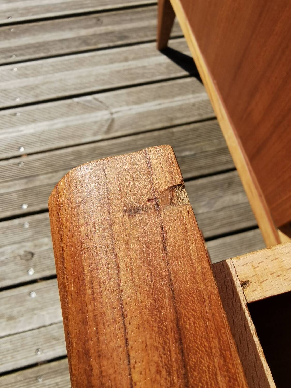 Vintage Scandinavian style wardrobe