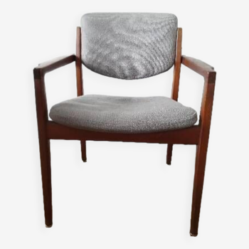 Chaise avec accoudoirs design danois