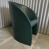 Poltrona frau intervista armchair green leather