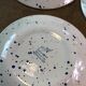 5 plates in English earthenware John Tams
