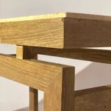Travertine coffee table