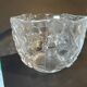 Scandinavian glass bowl Kosta Boda – Nordic relief decoration –