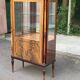 Scandinavian art deco rosewood display cabinet
