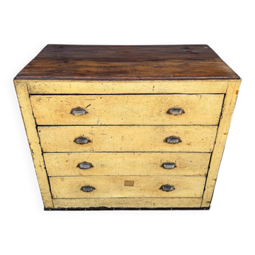 1940s iron and wood workshop furniture