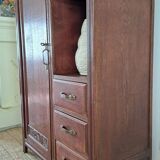 Asymmetrical Art Deco wardrobe