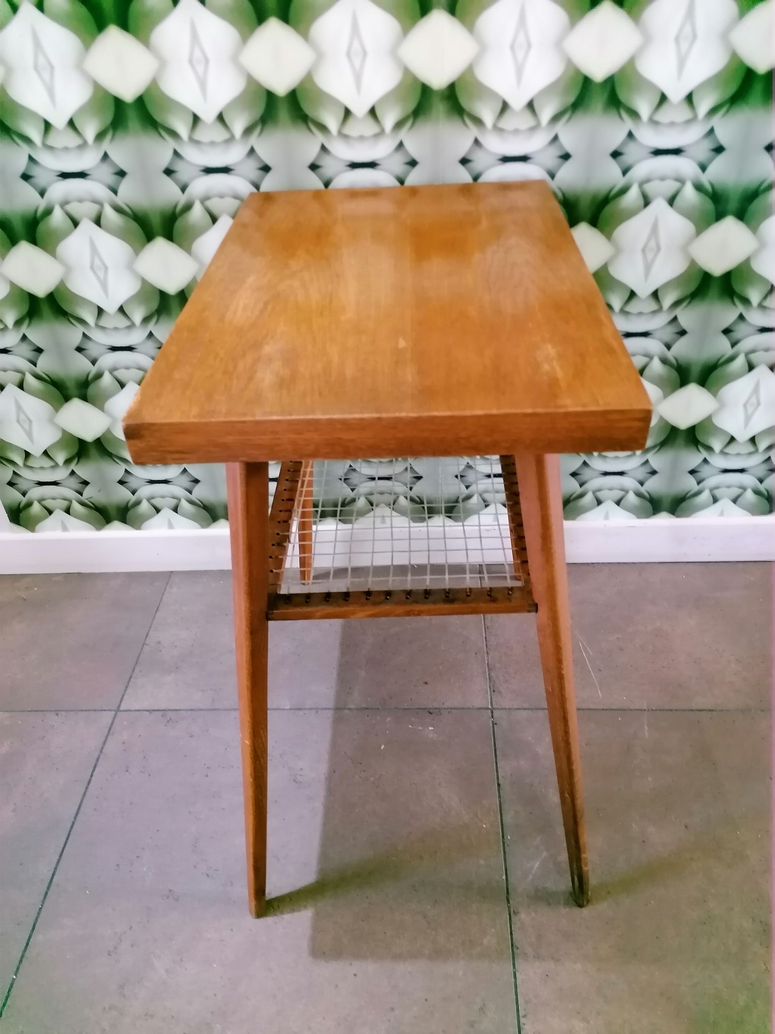 Table basse vintage, d'appoint, tchèque, Dřevopodnik Holešov