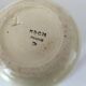 HBCM Sugar Bowl and Milk Jug Duo - Vintage Cream and Brown Earthenware