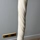 narwhal tusk mounted as a lamp - Denmark (Greenland) 1940s