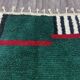 Magnifique tapis berbère vert décoré 200/300cm
