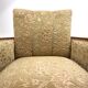 Fauteuil de salon Art Déco en jacquard de velours, 1930