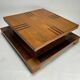 Sculptural Décon Coffee Table in Wood, Italy, 1970s