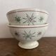Extra large bowls Gien from the 1950s