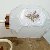 Vintage Wall Light with Milk Glass from Drukov, 1960s