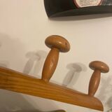 Large wooden coat rack