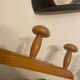 Large wooden coat rack