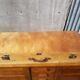 Former valise malle ad hoc wood leather anse vintage deco plate